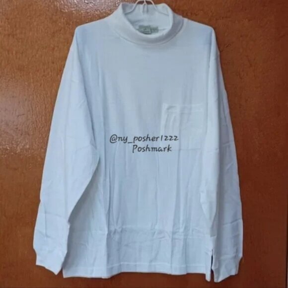 *๐ฅ๐ฒ๐ท๐ฝ๐ช๐ฐ๐ฎ ๐๐๐๐๐๐ Turtleneck Shirt XL White - Picture 1 of 7